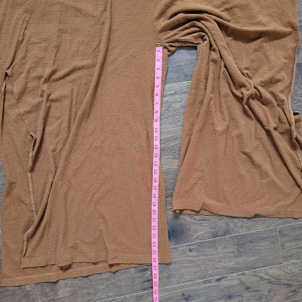 Free People Burnt Orange Sleeveless Tie-Waist Wide-Leg Jumpsuit - Picture 5 of 8